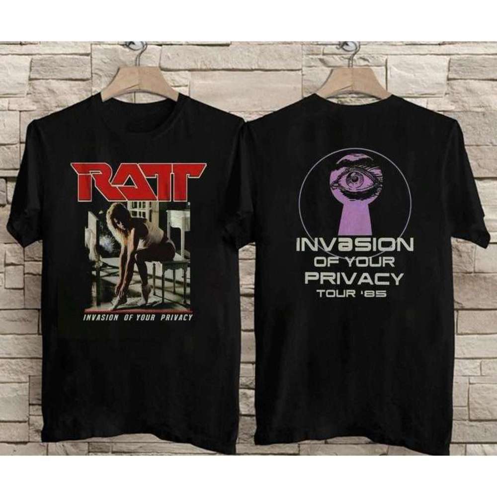 Ratt Invasion Of Your Privacy Tour 85 2-Sided T-shirt